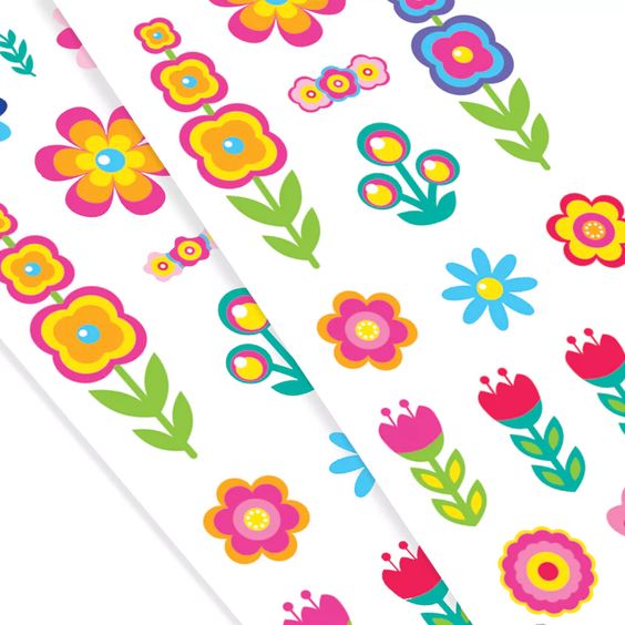 Stickiville Stickers: Fun Flowers