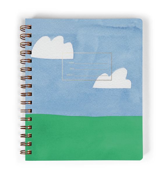 Sky & Meadow Notebook - E. Frances