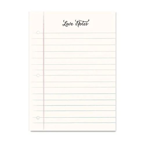 Love Notes Notepad - Hank & Sylvie's 