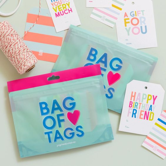 Hank & Sylvie's - Bag of Tags: Everyday - Joy Creative Shop