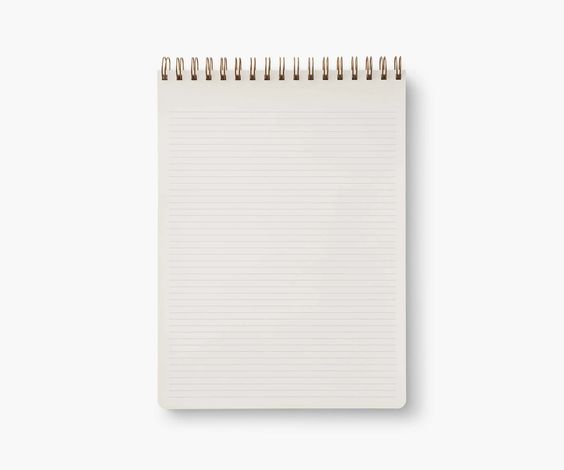 Estee Large Top Spiral Notebook - Rifle Paper Co. - Hank & Sylvie's 