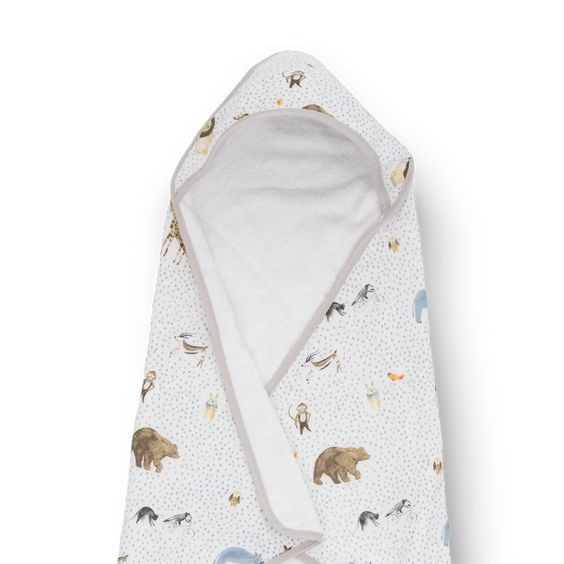 Infant Hooded Towel - Party Animals - Little Unicorn