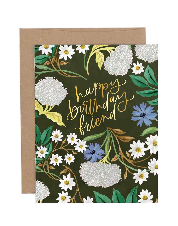 Forage Happy Birthday Greeting Card - Hank & Sylvie's 