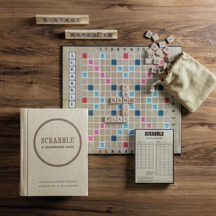 Scrabble - Vintage Bookshelf Edition - Hank & Sylvie's 