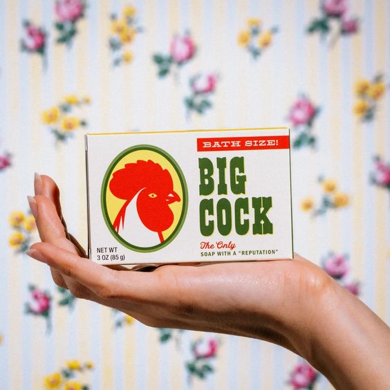 Big Cock Triple Milled Bar Soap - Whiskey River - Hank & Sylvie's 