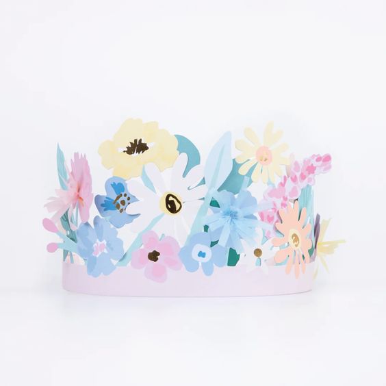 Paper Flower Headdress - Meri Meri