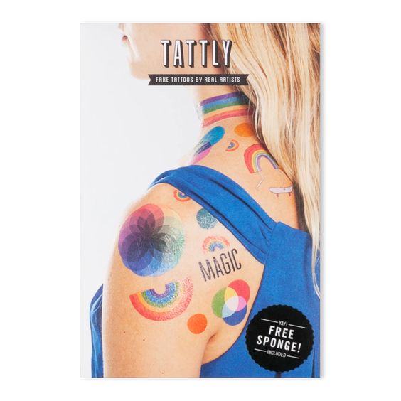 Rainbow Tattoo Set