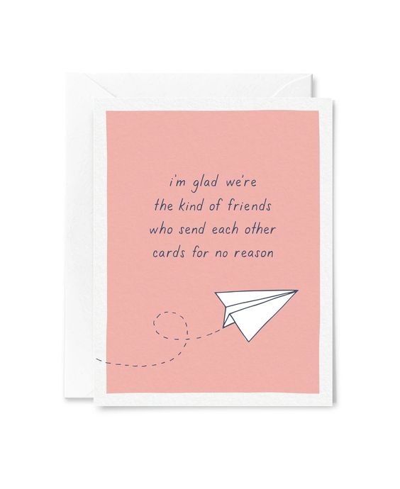 Send Each Other Cards Card
