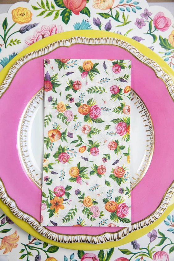 Sweet Garden Guest Napkin