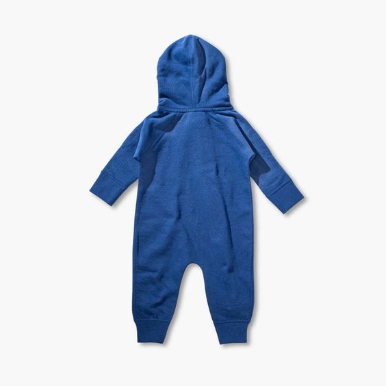 Sapling Organic Mountain Bear Blue Winter Zip Suit