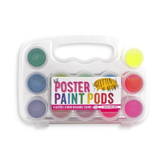 Glitter & Neon Lil Poster Paint Pods