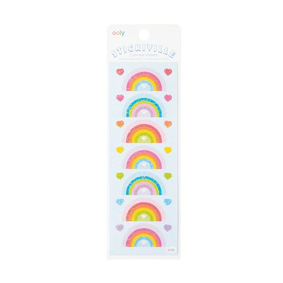 Stickiville Stickers: Rainbow Love