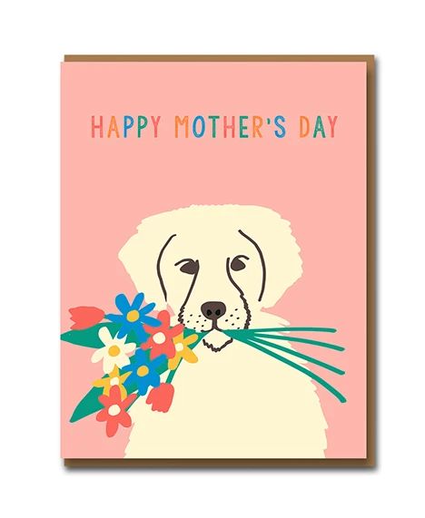 Pup Love Mother's Day Card