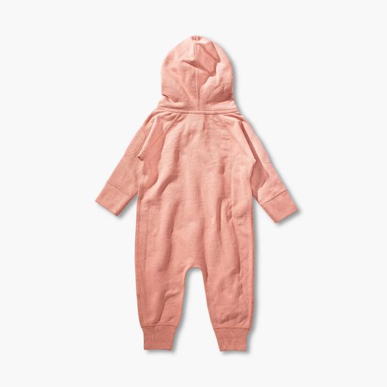 Sapling Organic Magnolia Pink Winter Zip Suit