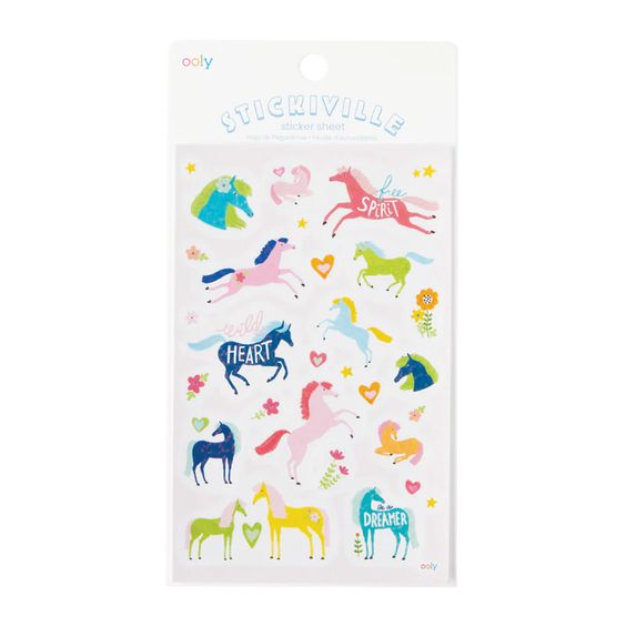 Stickiville Stickers: Wild Horses