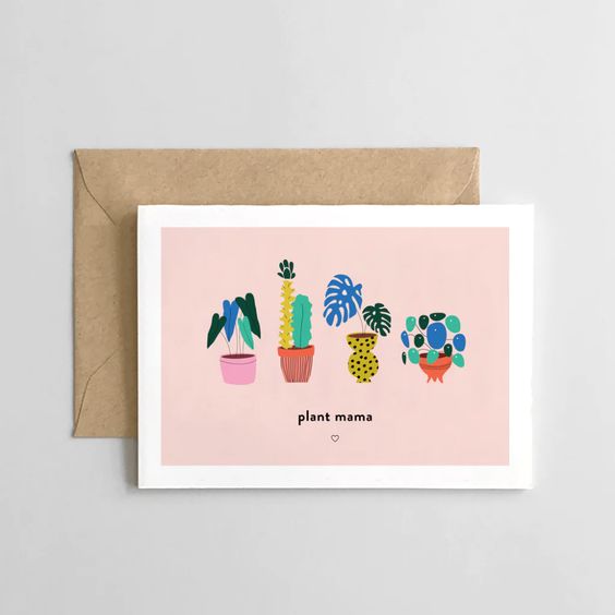 Plant Mama Mother's Day Card
