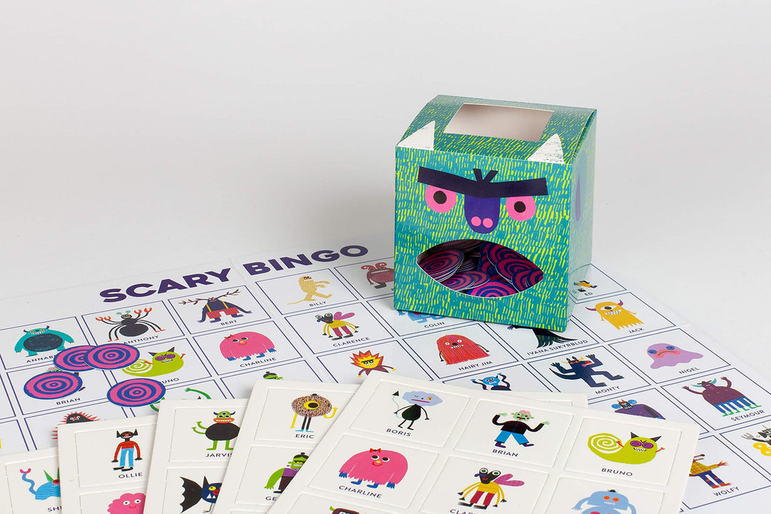 Scary Bingo: Fun with Monsters and Crazy Creatures