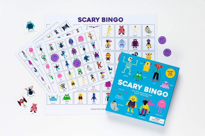 Scary Bingo: Fun with Monsters and Crazy Creatures