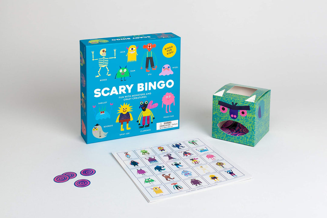 Scary Bingo: Fun with Monsters and Crazy Creatures