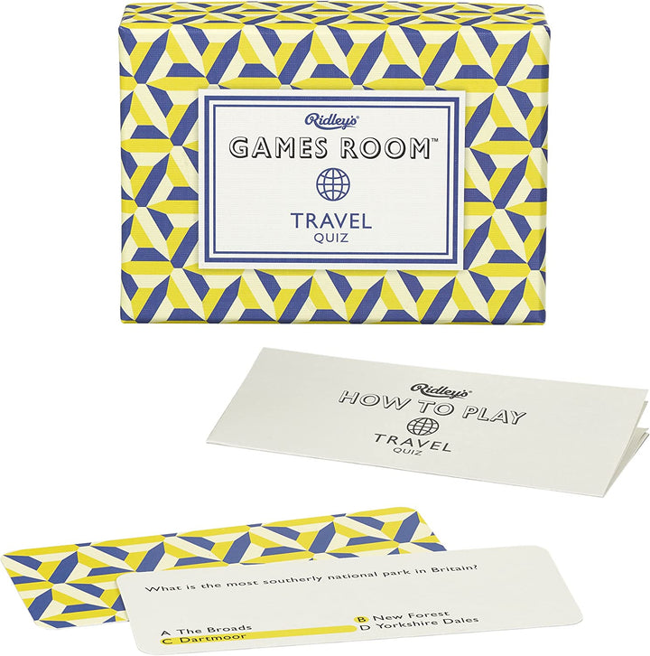 Ridley’s Travel Quiz Card Game