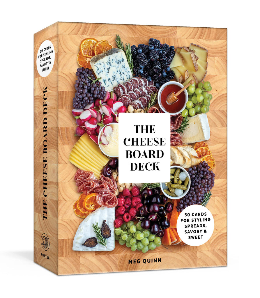 The Cheese Board Deck: 50 Cards for Styling Spreads, Savory and Sweet - Meg Quinn