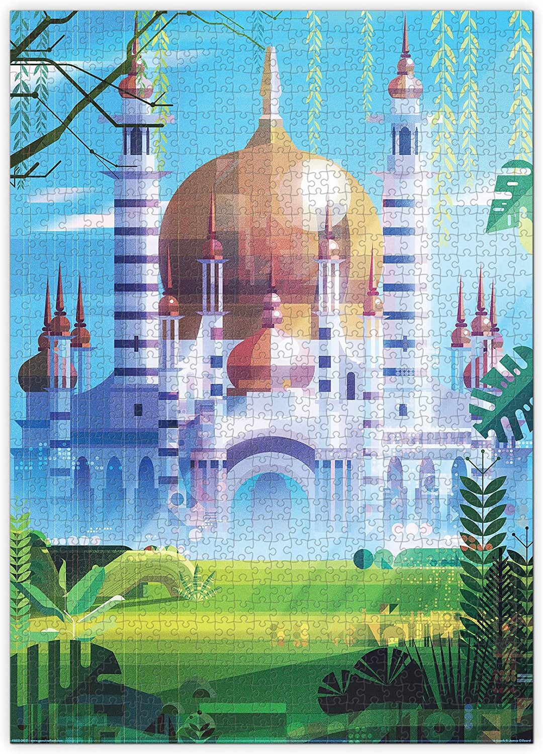 Gilleard Temple 1000pc Puzzle