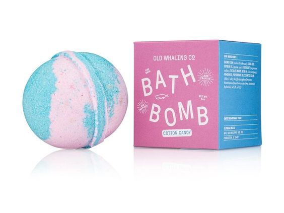 Cotton Candy Bath Bomb - Old Whaling Co.