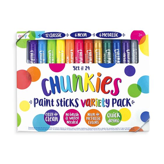Chunkies Paint Sticks Set of 24