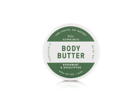 Spearmint & Eucalyptus Body Butter 8oz - Old Whaling Co.