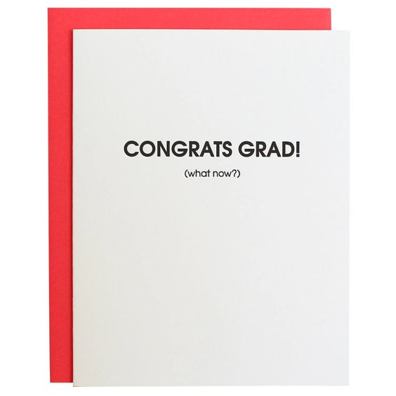 Congrats Grad, Now What? Card