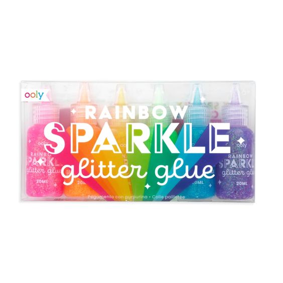 Rainbow Sparkle Glittler Glue