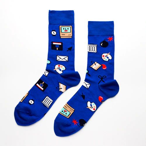 Computer Nerd Men's Socks