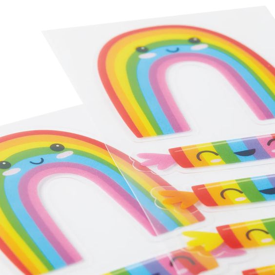 Stickiville Stickers: Rainbow Candies