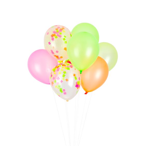 Neon Classic Balloons