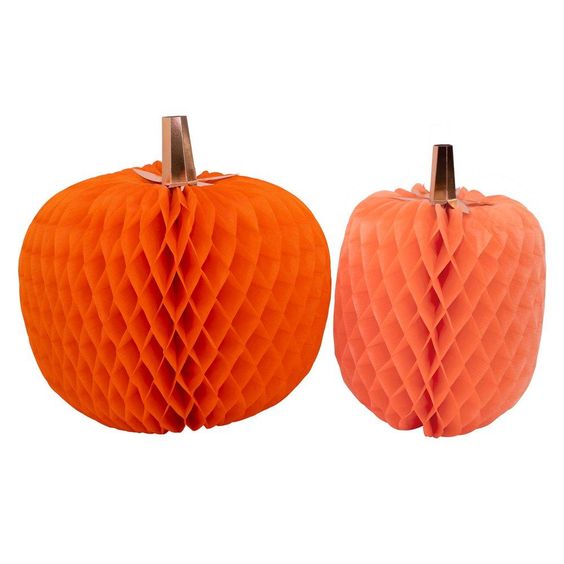 Meri Meri Honeycomb Pumpkins - Thumbnail 2