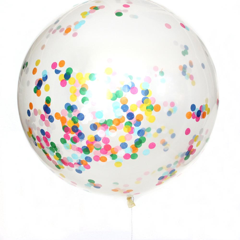 Jumbo Happy Confetti Balloon